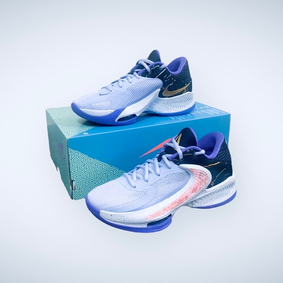 Nike Zoom Freak 4 SE All-Star Basketball Shoes Oxygen Purple/Space UK4.5 - Picture 5 of 10